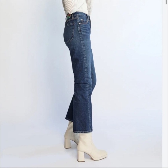 Daily Blue Adriano Goldschmeid Manya Classic Straight Leg Jean in Legacy NWT - Picture 2 of 14